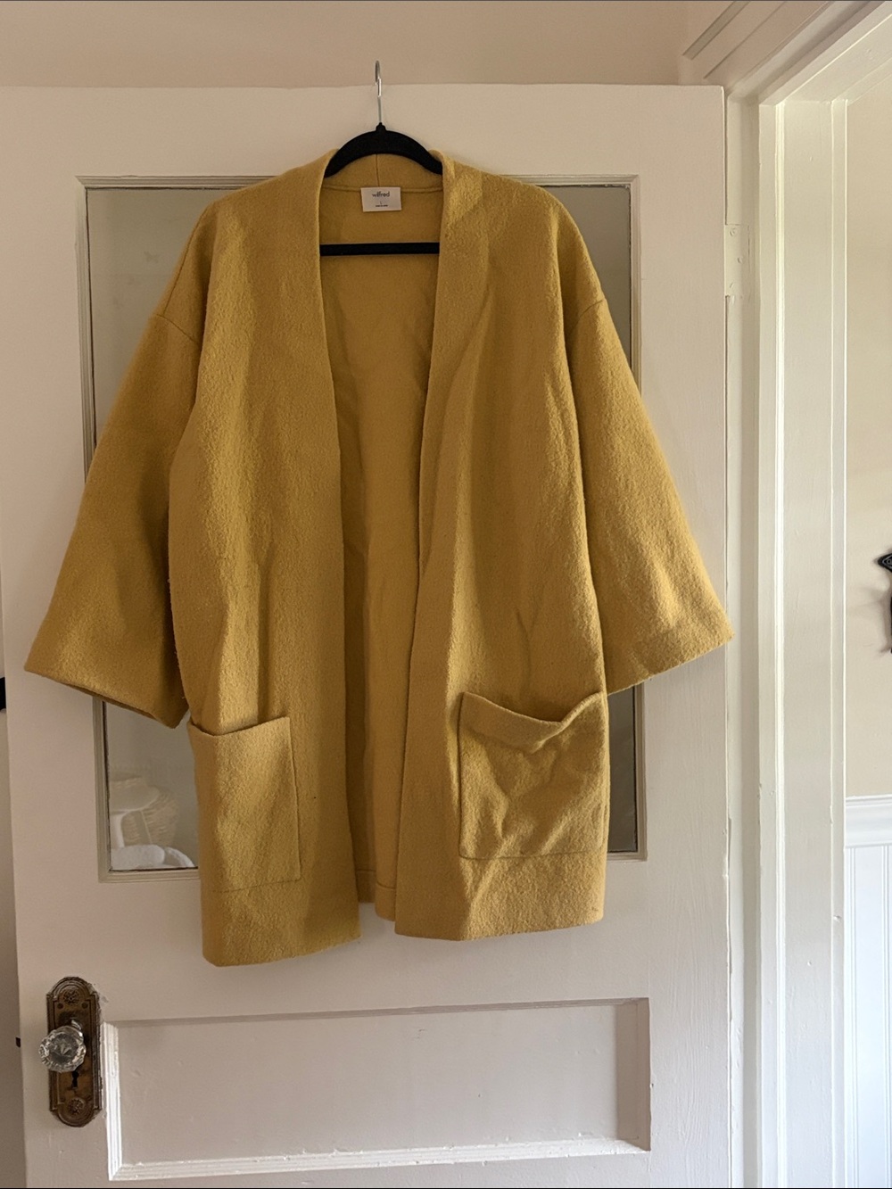 Merino Wool Wilfred Yellow Jacket